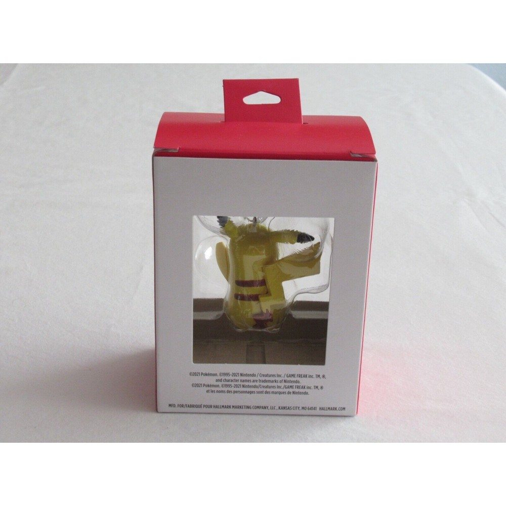 NEW 2021 Hallmark PIKACHU Pokemon Hanging Christmas Tree Ornament Walmart - Picture 3 of 11